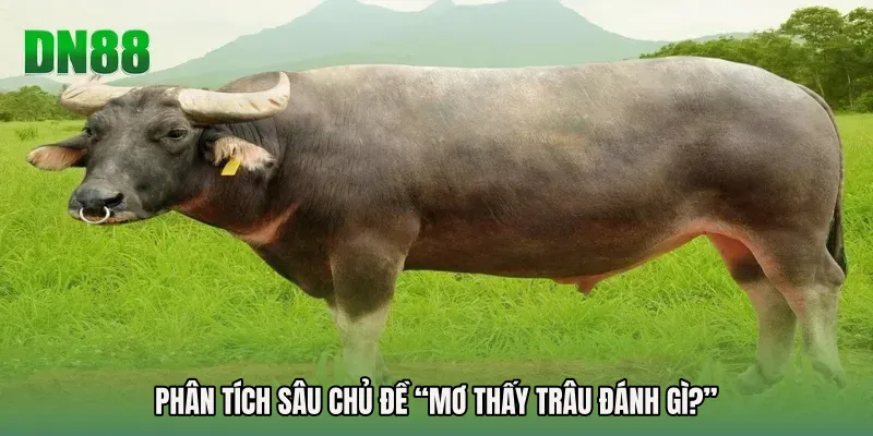 Phân tích sâu chủ đề “Mơ thấy trâu đánh gì?”